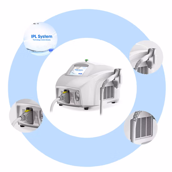 Laser Hair Removal Home Device Beautysalon Face Body Treatment