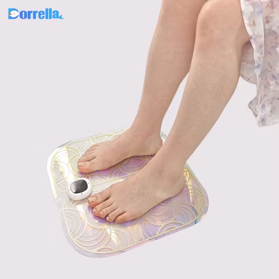 Hot Products Tens Massage Pad Foot Foot Stimulator Massage Mat Electric Vibrating EMS Foot Massager